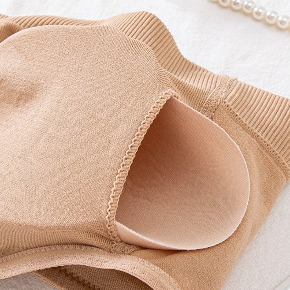 Push Up Bra Silicone - حمالة صدر ناعمة مع حشوة، بدون