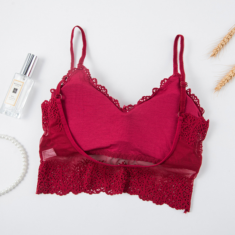 ملابس داخلية مثيرة ثلاثية الأب - مراجعة Lace Bralette Set وسعره