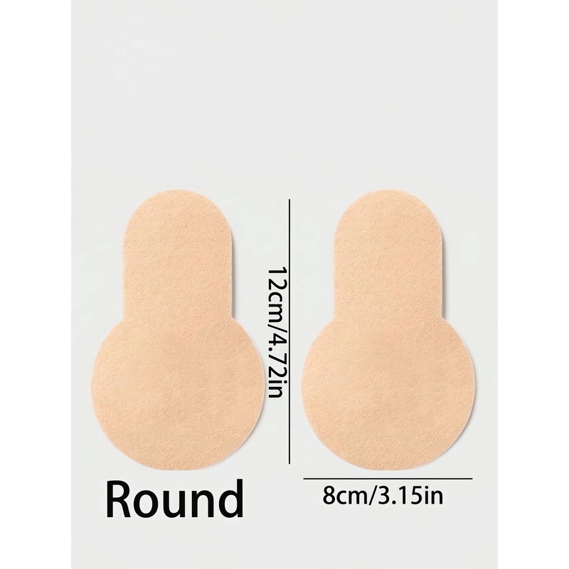 10 قطع من أكواب الصدر اللاصقة  - مراجعة Strapless Bra Adhesive وسعره
