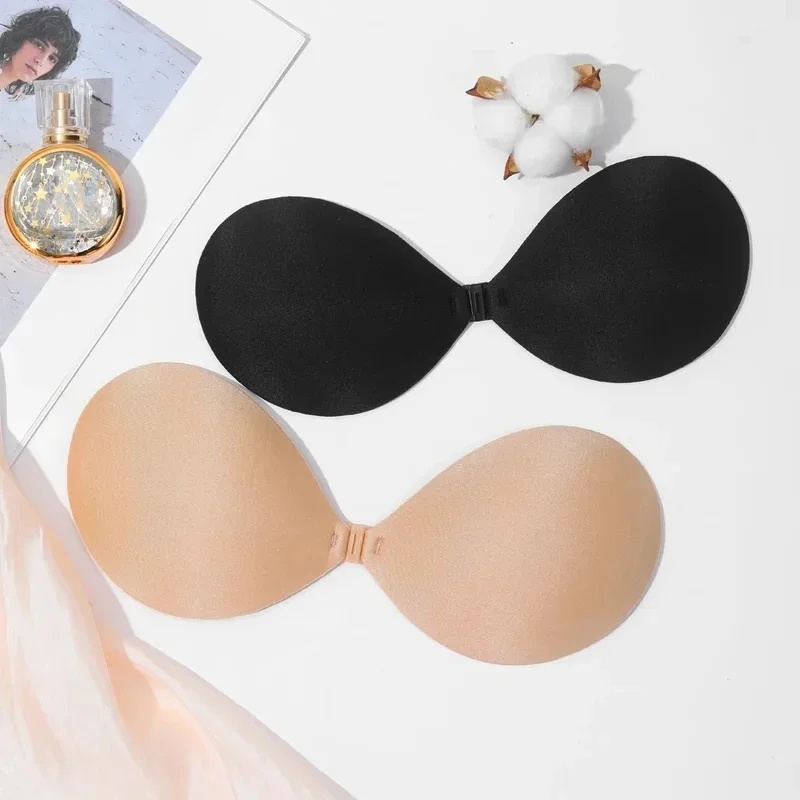 1/2/4 قطع حمالة صدر نسائية غير - مراجعة Strapless Bra Adhesive وسعره